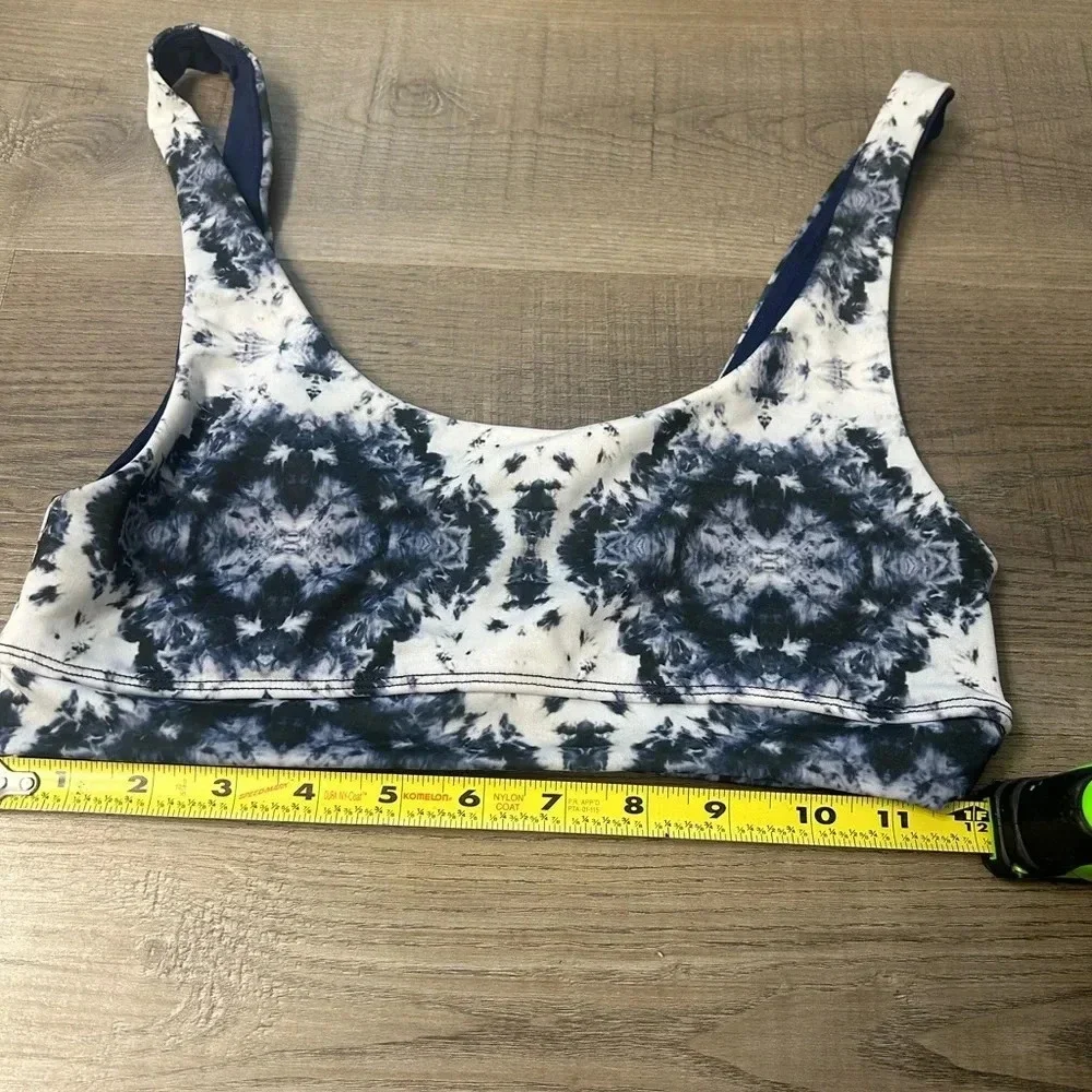 Tie dye bikini top